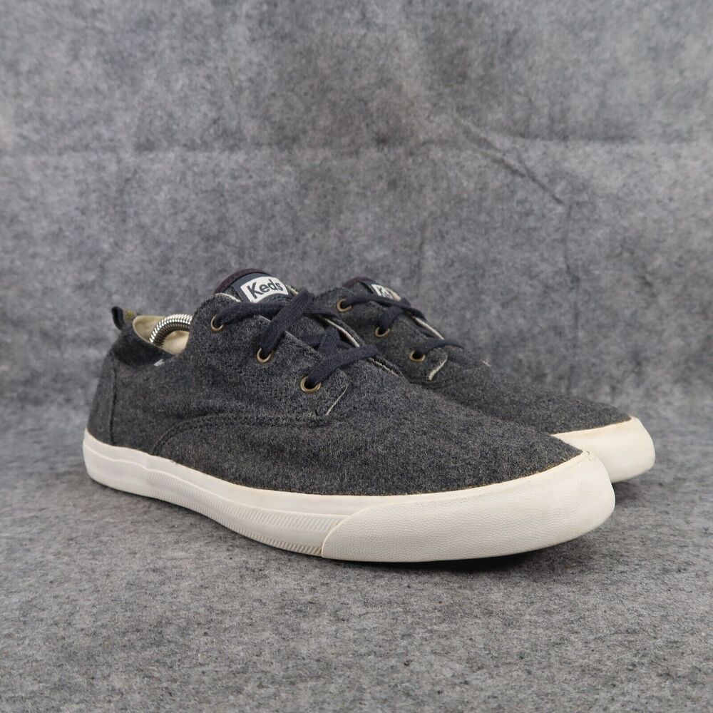 Keds Shoes Womens 11 Sneaker Casual Lifestyle High Top Classic Grey Lace Up Wool